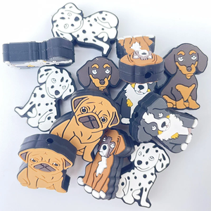 Tùy Chỉnh 3D Thiết Kế Y Tế Anime Tiêu Điểm Hạt Sang Trọng Silicone Bút Phim Hoạt Hình Con Chó Số Lượng Lớn Bán Buôn Giáng Sinh Quà Tặng Mới Lạ - Product Image 3