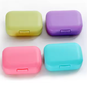 Wholesale Custom Bathroom Case Box Portable Storage Eco-Friendly Silicone Soap Dish Holder - Product Image 6