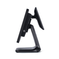 Haute performance 15 pouces double écran tactile système Android bureau détail électronique POS caisse enregistreuse Machine