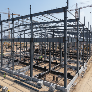 Bâtiment d'atelier en structure métallique pour usine de fabrication automobile, conception d'ingénierie de précision - Product Image 5