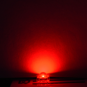Piranha Super Flux LED Ultra Lumineux Haute Luminosité Rouge Eau Claire 5mm Cz-f5-red-flux LED Photo Traversant Trou CZINELIGHT 30ma - Product Image 6