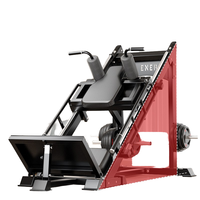 45 °   Machine professionnelle Hack Squat et Leg Press tout-en-un, équipement de gym à domicile multifonctionnel pour l'entraînement de force