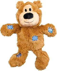 Evcil hayvan ve şirket için sevimli çevre dostu keten ve PP gıcırtılı peluş köpek çiğneme oyuncakları günlük diş temizleme ve stres giderici - Product Image 4