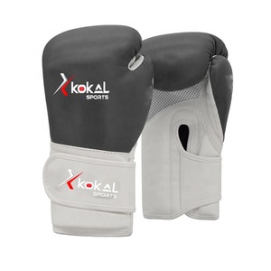 Guantes de boxeo de competición Muay Thai, de cuero genuino, profesional, con gancho y bucle, relleno multicapa, personalizado, nuevo diseño - Product Image 3