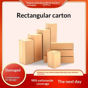 Caja de Envío Rectangular Corrugada, Reforzada de 3 Capas para Vasos, Impresión de Logotipo Personalizado, Stock Disponible - Product Image 3