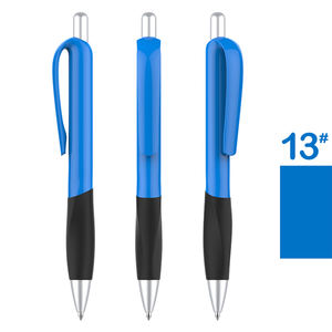 ट्यूब बॉल पेन अच्छी गुणवत्ता प्लास्टिक प्रचार प्लास्टिक थोक स्वनिर्धारित लोगो कलम Ballpoint कलम क्लिक करें गद्दी मुद्रण काले - Product Image 3