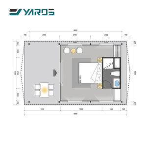 Tende Safari Africane in Legno per Resort, Tende Glamping di Lusso in Tela Impermeabile con Bagno in Vendita - Product Image 3