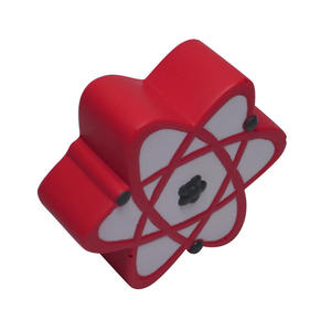 ของเล่นบีบคลายเครียดรูปสัญลักษณ์อะตอม ทำจากโฟม PU คุณภาพสูง แบบกำหนดเองได้ สำหรับเด็กและผู้ใหญ่ - Product Image 5