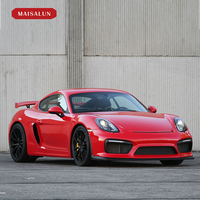 Kit de conversion GT 4 pour Porsche Cayman 987, kit carrosserie en fibre de verre, pare-chocs, spoiler, capots moteur, pièces automobiles, kit voiture 987.2/987.1