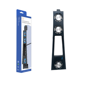 Ventilateur de refroidissement externe d'accessoires de jeu de matériel d'ABS pour la console de jeux mince <span class=keywords><strong>PS5</strong></span> - Product Image 3