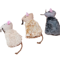 Jouet souris d'exercice pour chat, remplacement de la catnip, jouet à mâcher mignon, sûr, durable, amusant pour chaton
