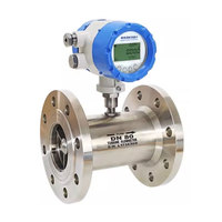 Mini débitmètre de débitmètre de turbine à eau hydroélectrique