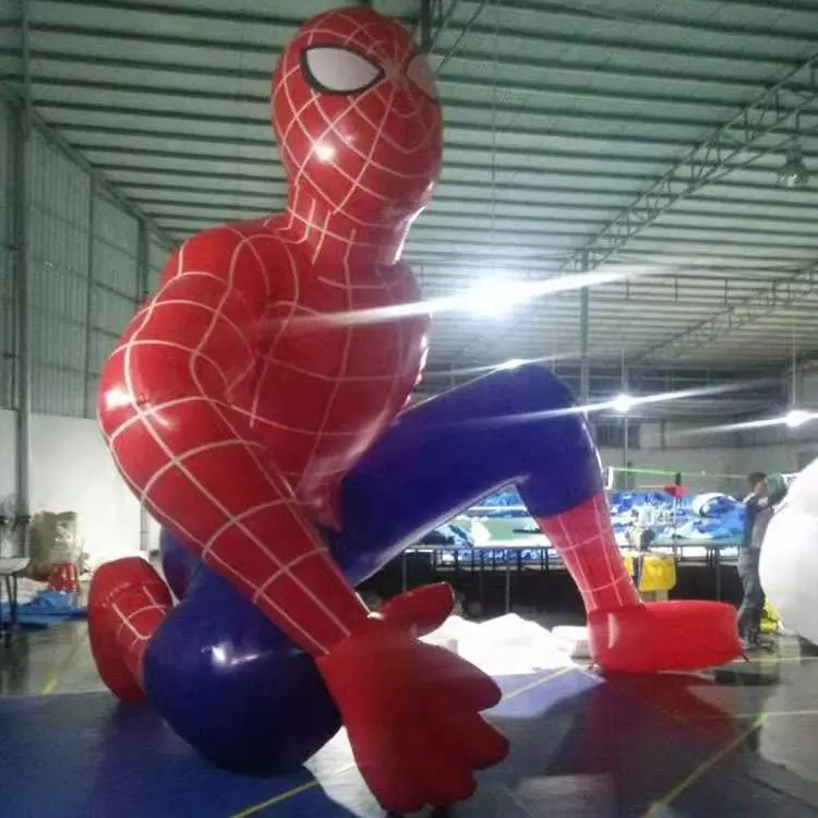 Nhà máy trực tiếp <span class=keywords><strong>Phim</strong></span> Hoạt Hình movie spiderman inflatable, inflatable spider-người đàn ông mô hình, trang trí inflatable spiderman đối với bán