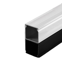 Goulotte de câblage en aluminium anodisé, résistante à la corrosion, multicolore, finition de surface personnalisée, taille sur mesure, fabricant OEM