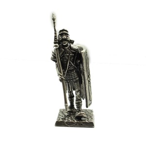 <span class=keywords><strong>Figurine</strong></span> de soldat de la neuvième légion romaine en laiton massif, fabriquée avec précision - Product Image 6