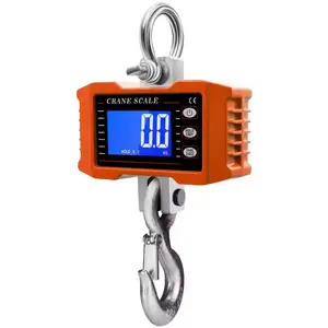 Heavy 1000kg Industrial Hanging Scale Electronic Wireless Industrial Hook Digital Crane Weighing Scale Accurate Sensor