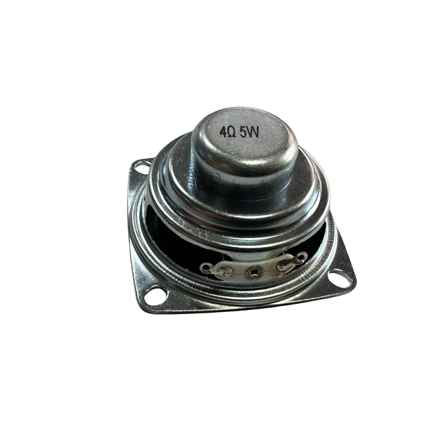 JL JL-318 52mm 4ohm 5W 16mm Dual Magnet Horn Square Mini Amplifier Speaker with Rubber Gasket for Home Theater & BT