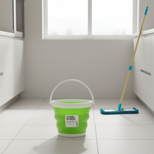 Secchio pieghevole in silicone Myrva da 2 litri, pieghevole per pulizia e conservazione - Product Image 2