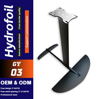 Desain Baru GY03 Hydrofoil Carbon Foil Olahraga Air 1153cm² Wingfoil Kitesurfing Kites Surfing Papan Selancar Listrik Hydrofoil