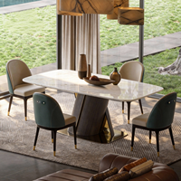 Fauteuil de salle à manger moderne en cuir, lin et velours, personnalisé, de haute qualité, pour restaurants et hôtels