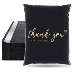 ECO-freundliche kunden spezifische kompost ierbare biologisch abbaubare gemusterte Poly mailer Versand blase Matte Poly Mailer Bag - Product Image 2