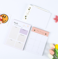 Bloc de Notas Rectangular Personalizado al por Mayor, Bloc de Notas Diario Personalizado para Notas Adhesivas, Logotipo Personalizado, Directo de Fábrica