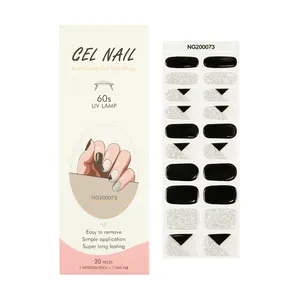 2024 gros personnalisé ongles Wraps nail art décoration autocollant, jamberry ongle autocollant, vrai vernis à ongles bandes d'ongles