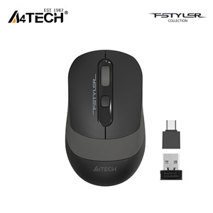A4Tech fstyler Air2 2.4G Chuột không dây fg10cs 2000DPI Giao diện USB có thể sạc lại chức năng kép tay phải không khí im lặng - Product Image 5