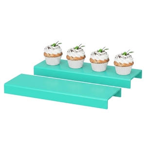 Présentoir en acrylique <span class=keywords><strong>MY</strong></span> en forme de U de 12x3.9x1 pouces pour comptoir, organisateur de rangement pour ustensiles de cuisine, cosmétiques, sacs – Seulement une pièce - Product Image 4