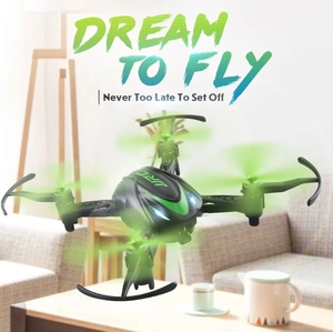 SJY-H48 2.4G điều khiển từ xa mini Túi bay không người lái RC bốn trục 360 độ Rollover đèn LED xách tay người mới bắt đầu bay không người lái - Product Image 3