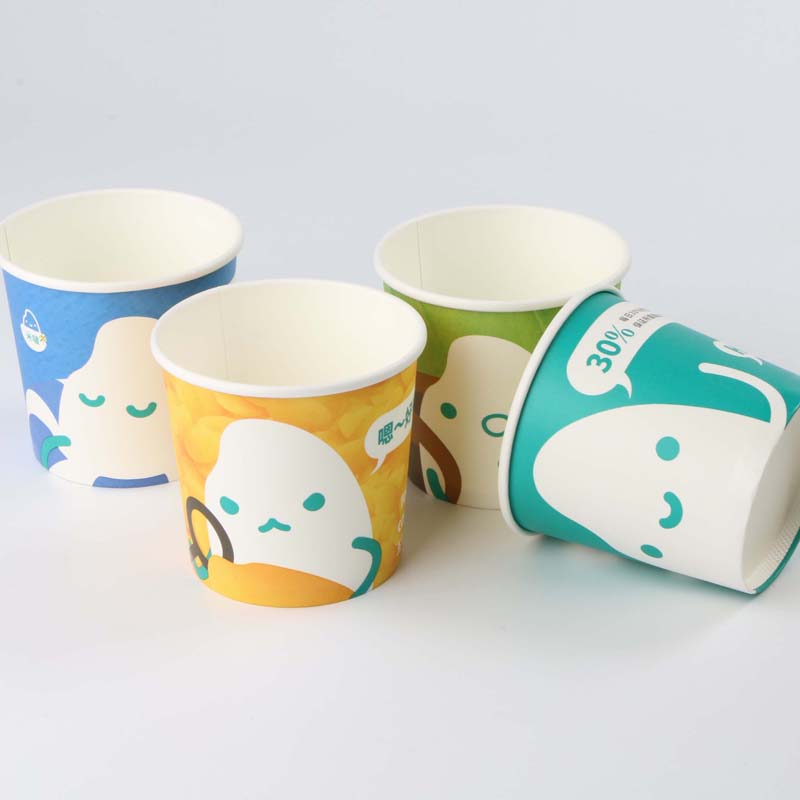 Disposable Hot Soup Paper Bowl With Lid Eco Friendly Soup CupPopular