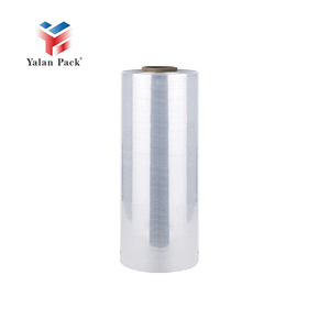 PE Transparent Casting Stretch Film Roll <b>Strong</b> <b>Adhesive</b> Soft LLDPE Material Moisture-Proof for Warehouse Use - Product Image 1