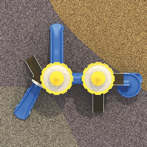 Parque Infantil al Aire Libre |   Circuito <span class=keywords><strong>de</strong></span> Obstáculos y Toboganes Serie Castillo |   para Escuelas y Campamentos para Edades <span class=keywords><strong>de</strong></span> 2 a 12 Años |   Seguro y duradero - Product Image 3