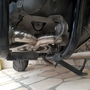 Pour Triumph Bonnevile T100 <span class=keywords><strong>T120</strong></span> Bobber 900 1200 2017 2018 2019 <span class=keywords><strong>2020</strong></span> Échappement Moto Milieu Tuyau Moto Slip on - Product Image 5