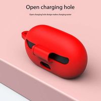 Funda de goma suave de silicona de marca Forwelleny para Beats Solo Buds, auriculares Bluetooth, protección impermeable, no auriculares