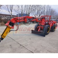 Perforadora Hidráulica TPX-104 para Escalado y Demoliciones en Túneles Subterráneos