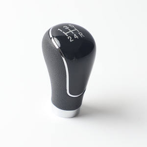 Pommeau de levier de vitesse universel en cuir ergonomique pour voiture, transmission manuelle à 5 vitesses - Product Image 3