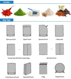 High-Speed Automatic Packaging Machine for Apparel and Bagged Powder Products With Dust Removal <b>System</b> Easy to Operate Powder Fi - Product Image 6