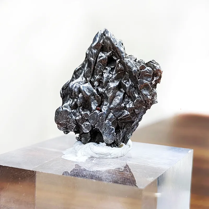 Natürliche Meteoriten steine Heils teine Eisen-Nickel-Meteorit Argentinien rohe Meteoriten steine für dekoratives Geschenk