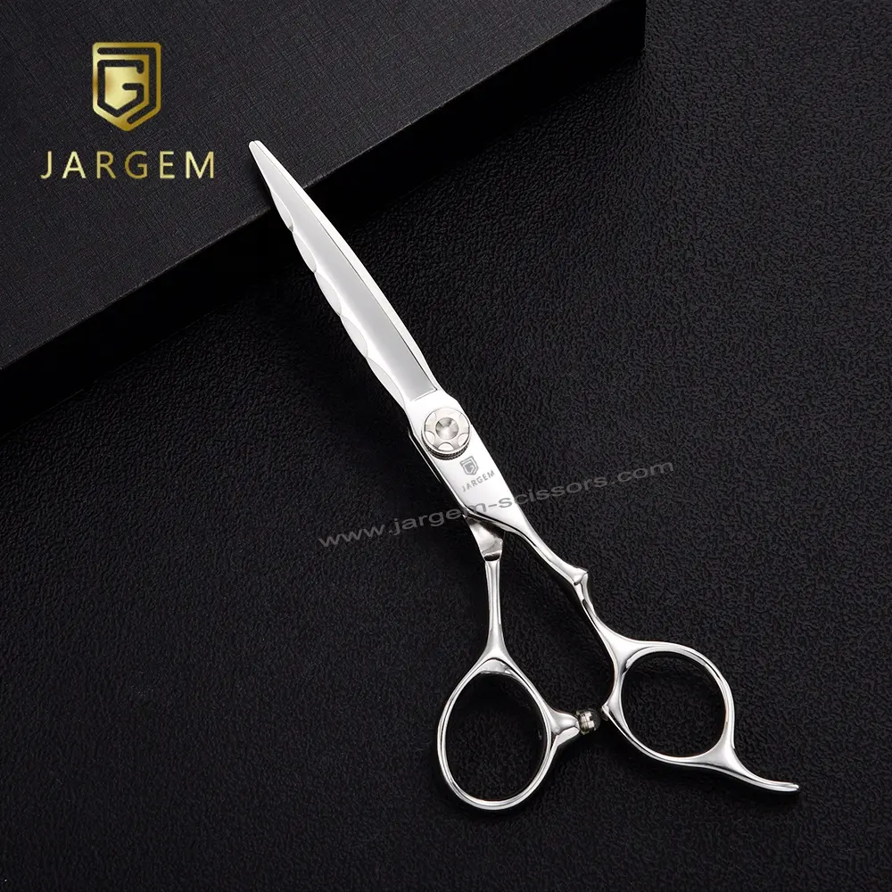 Fashion design beauty hair scissor 6.0 Inch 62HRC barber scissors professional hair cutting scissors