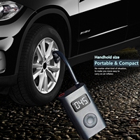 Compresseur d'air électrique portable sans fil 150 PSI pour voiture, pompe à air numérique intelligente pour véhicule, gonfleur de pneus 12V 5V