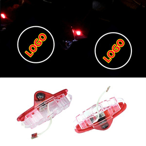 Logotipo personalizado LED Car Door Light HD 3D Ghost Shadow <span class=keywords><strong>Proyector</strong></span> Renault Car Courtesy Welcome Light con voltaje <span class=keywords><strong>de</strong></span> 12V New Condition - Product Image 6
