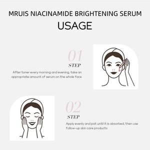 תמצית ניקוטינאמיד נוזל זוהר גוון העור לחות מזין העור, מזין את העור, מנצנץ את עור הפנים - Product Image 5