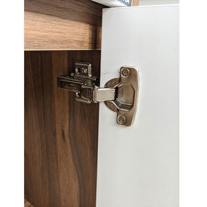 George Group Armoires de vanité de salle de bain avec miroir mural à DEL <span class=keywords><strong>blanc</strong></span> moderne étanche à usage hôtelier avec design flottant - Product Image 3