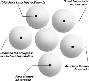 Bolas de Lana 100% Natural de Nueva Zelanda para Secadora, Personalizadas, de Marca Privada, Tendencia 2026, Superventas en EE. UU. - Product Image 3