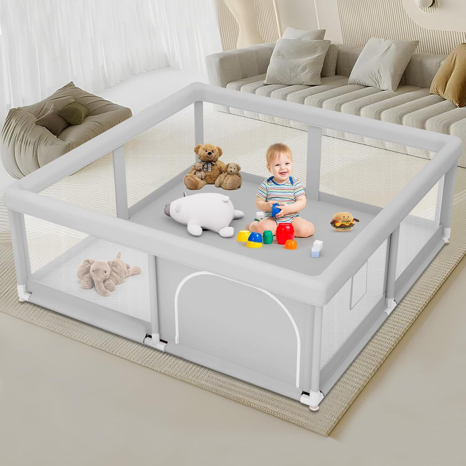 Small Baby Playpen Safe Indoor Outdoor Fun for Toddlers