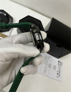 Reloj Cuadrado de Lujo, Estilo Deportivo y Ejecutivo, Movimiento de Cuarzo Vintage, Caja de Aleación, Correa de Silicona, Indicador de Día/Fecha, Elegante y Moderno - Product Image 3