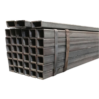 Tuyau carré en acier au carbone haute résistance S235JR laminé à froid, longueurs 6m/8m/12m, pour structures, pliage et découpe