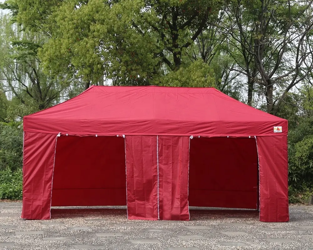 10x20 Pop up Canopy Commercial grade pink Shelter logic Backyard Gazebo,custom tent screen canopy gazebo canopy replacement