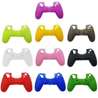 Coque en silicone pour manette de jeu P4, très vendue, colorée, protectrice, imperméable, coque souple pour manette PS4